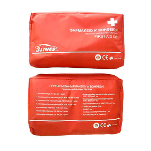 ΦΑΡΜΑΚΕΙΟ ΠΡΩΤΩΝ ΒΟΗΘΕΙΩΝ DIN 13164 3LINES