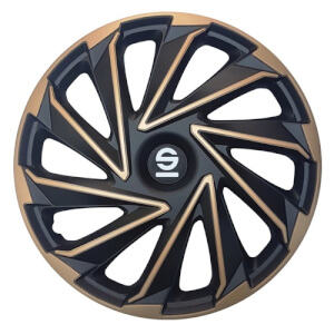 ΤΑΣΙΑ ΤΡΟΧΩΝ VARESE 15'' ΜΑΥΡΟ-ΧΡΥΣΟ 4ΤΜΧ SPARCO