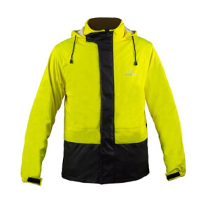 ΑΔΙΑΒΡΟΧΟ & ΔΙΑΠΝΕΟΝ ΜΠΟΥΦΑΝ NORDCODE RAIN JACKET STRETCHED ΜΑΥΡΟ/FLUO