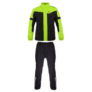 ΑΔΙΑΒΡΟΧΟ & ΔΙΑΠΝΕΟΝ ΣΕΤ10K NORDCODE RAINSUIT WAVE EVO ΜΑΥΡΟ/FLUO