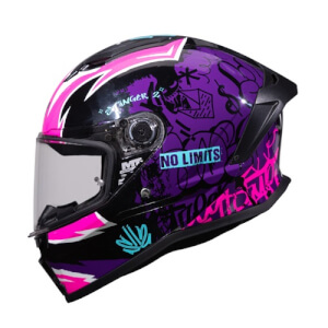 ΚΡΑΝΟΣ MT STINGER 2 TAGGER B8 ΜΑΥΡΟ/ΜΩΒ GLOSS